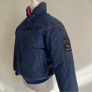 Vintage ASICS x Moncler reversible puffer jacket
